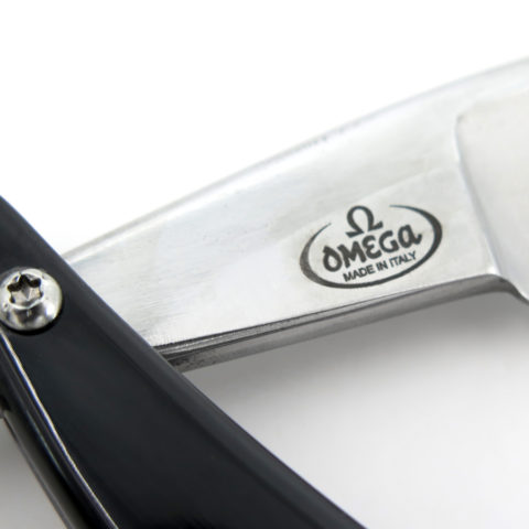 SR5875 “ANCOR” Omega Straight Razor by Riccardo Tonarini - Omega Brush